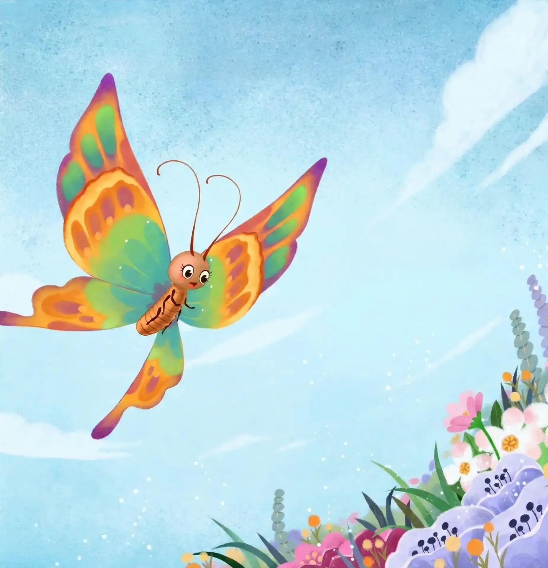Cali the butterfly